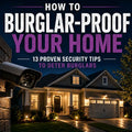 13 Simple Tips To Burglar Proof Your Home