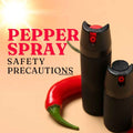 Pepper Spray Handling Safety Precautions