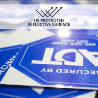 Thumbnail for adt security system double sided sticker uv resistant