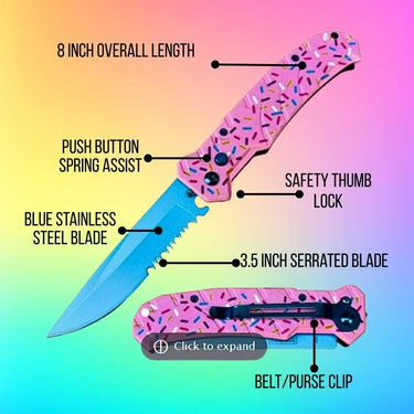 multi-color-pink-sprinkles-folding-serrated-knife