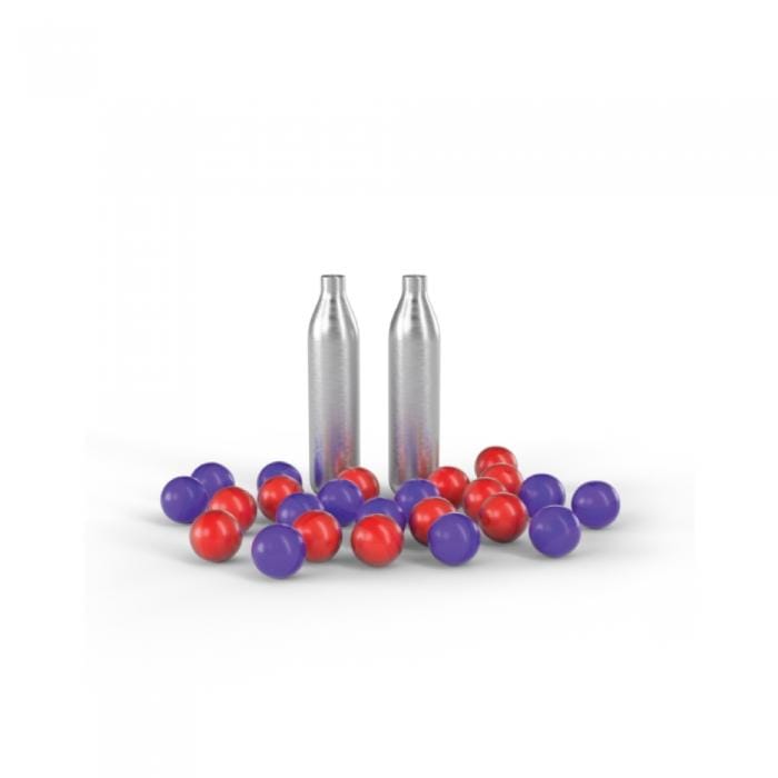 Defense Divas® Pepper Spray PepperBall® TCP Defense Launcher SD Pepper Pellet + CO2 Cartridges Refill Kit