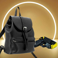 Thumbnail for amelia conceal carry black cmeleon backpack purse