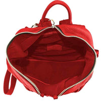 Thumbnail for aurora handgun backpack leather concealed carry purse handbag backpack inside
