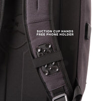 Thumbnail for Defense Divas® Bullet Blocker ProShield Smart Bulletproof Backpack + Charging Bank - Black