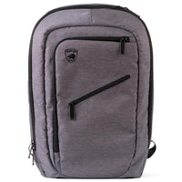 Thumbnail for Defense Divas® Bullet Blocker ProShield Smart Bulletproof Backpack + Charging Bank - Gray
