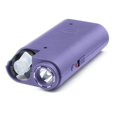 Defense Divas® Stun Guns Olympian Pepper Spray AND Stun Gun AND Flashlight TRIPLE Protection Purple