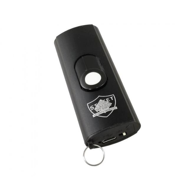 Defense Divas® Stun Guns USB Secure 22,000,000 Volt Stun Gun Key Chain Black