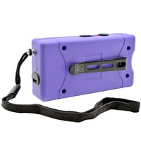 Thumbnail for defense divas jolt 98 purple stun gun taser flashlight disable pin JMS98PR