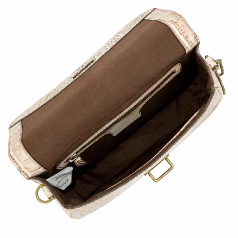 inside smith wesson brown croc concealed carry handbag
