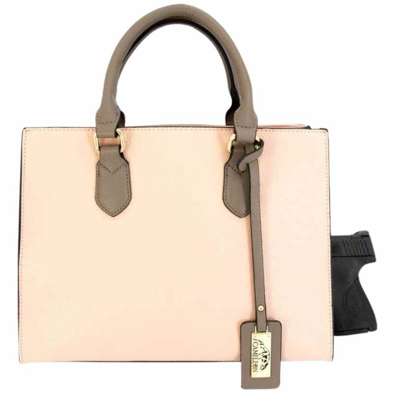 pink concealed carry cameleon remi handbag