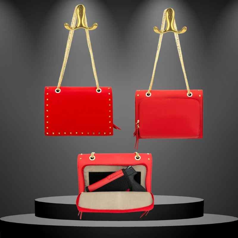 red multi view cameleon kylie ccw handbags gun purses
