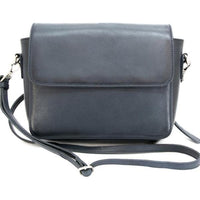 Thumbnail for smith wesson dynamic crossbody ccw bag edc leather gun purse blue