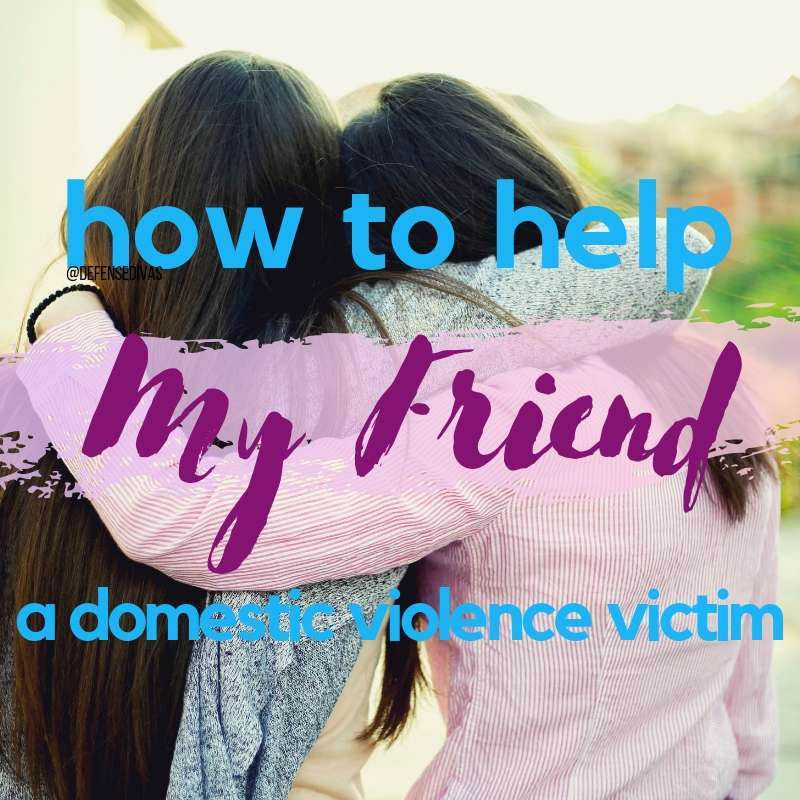 how to help a domestic violence victim