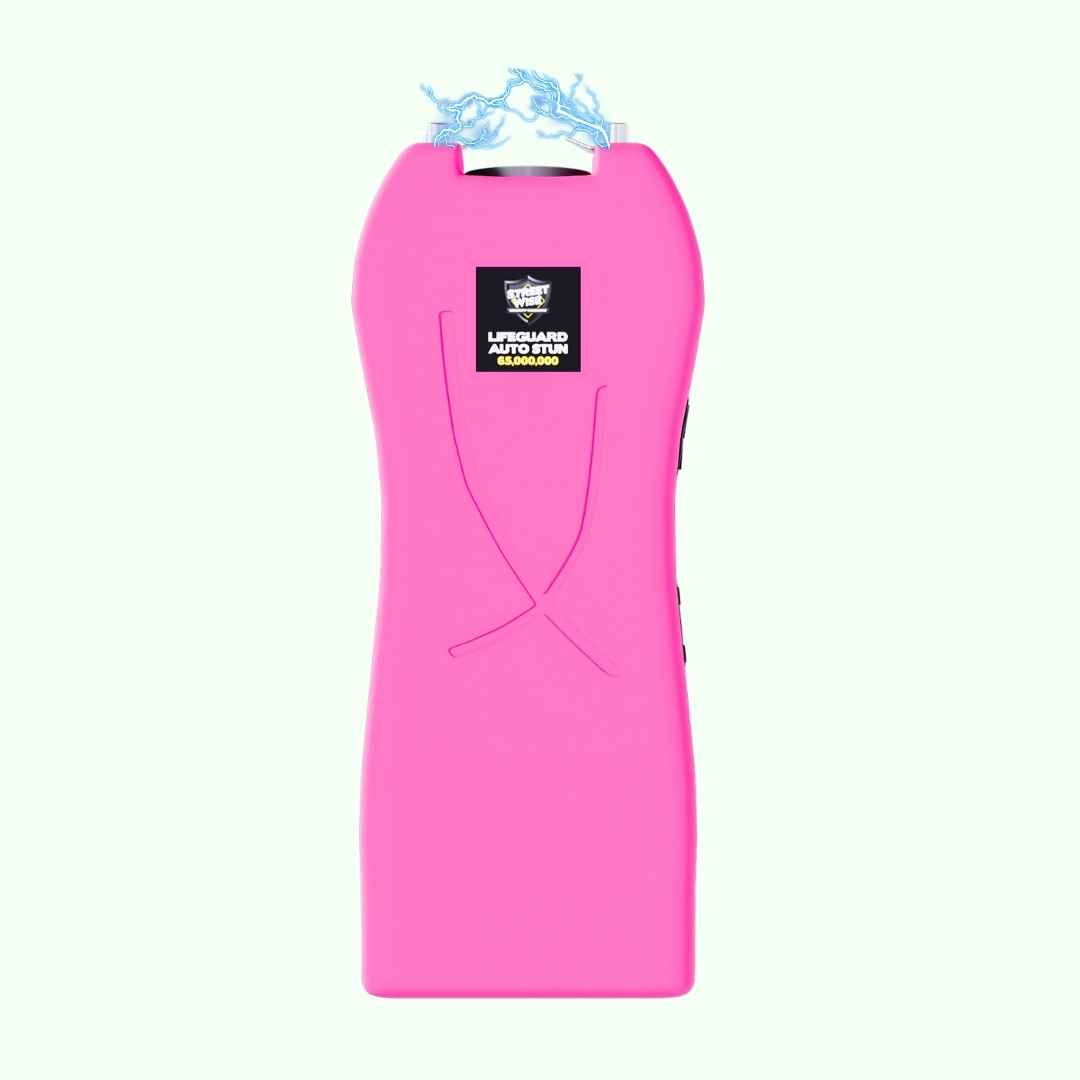 pink-activated-front-view-life-guard-auto-stun