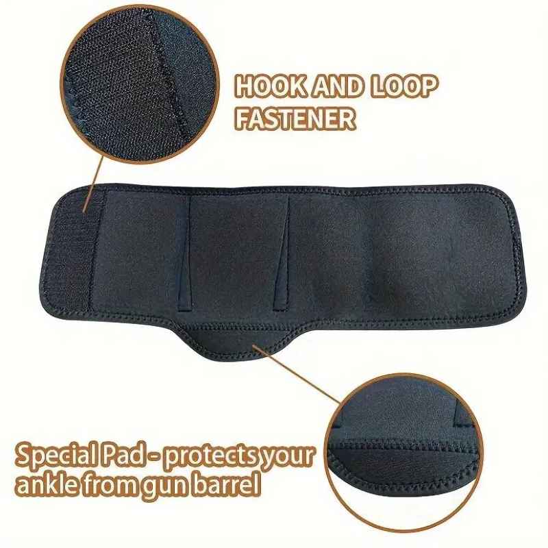 adjustable breathable ankle holster neoprene comfort secure fit