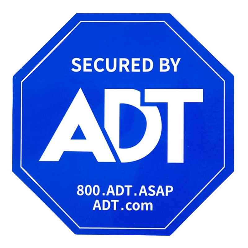 Adt Security Alarm Warning Stickers