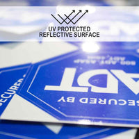 adt security system double sided sticker uv resistant