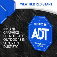 Thumbnail for adt security system double sided sticker weather resistant