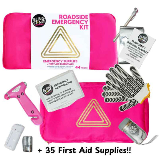 Auto Safety and First Aid Roadside Emergency Kit | Defense Divas®