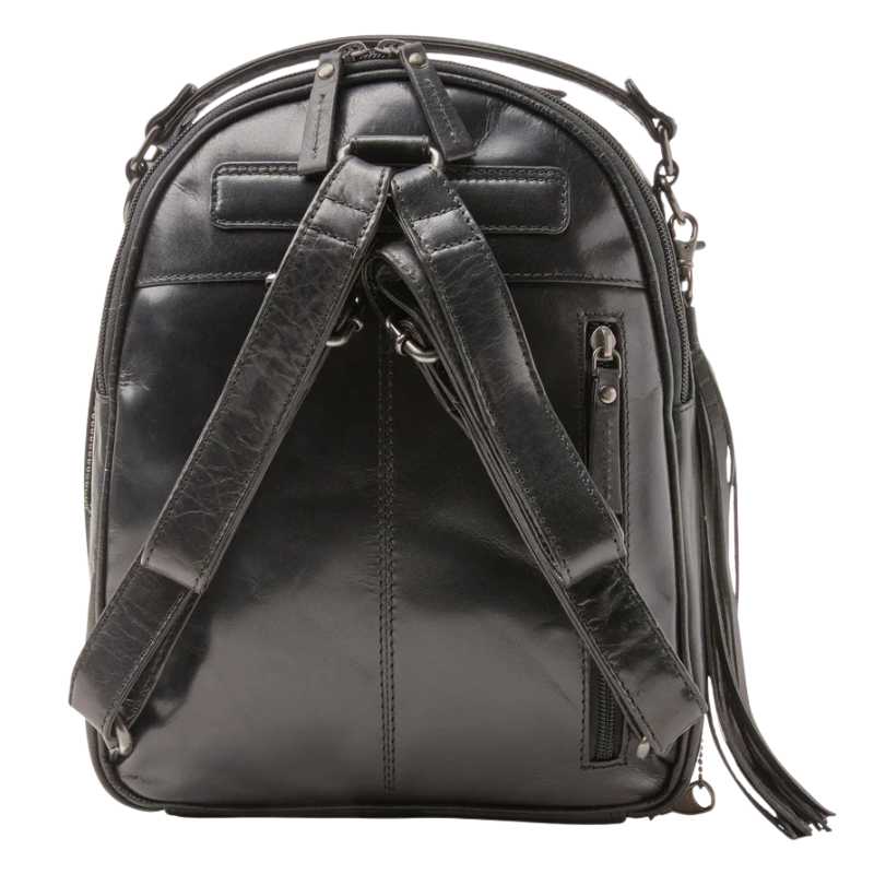 concealed carry leather backpack women Concealed Carry Sawyer Leather Backpack