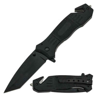 black-tanto-blade-auto-survival-knife