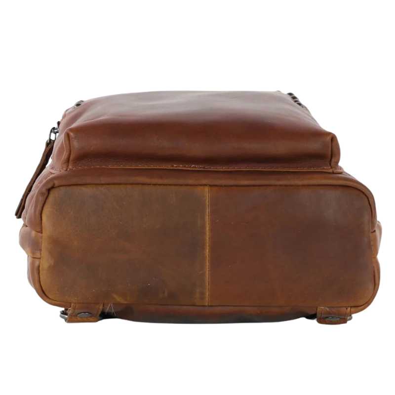 bottom-view-abby-leather-concealed-carry-lockable-backpack