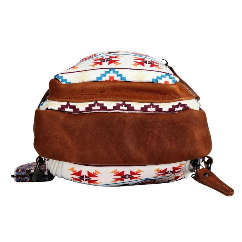 bottom-view-aztec-conceal-carry-sling-crossbody-bag-red