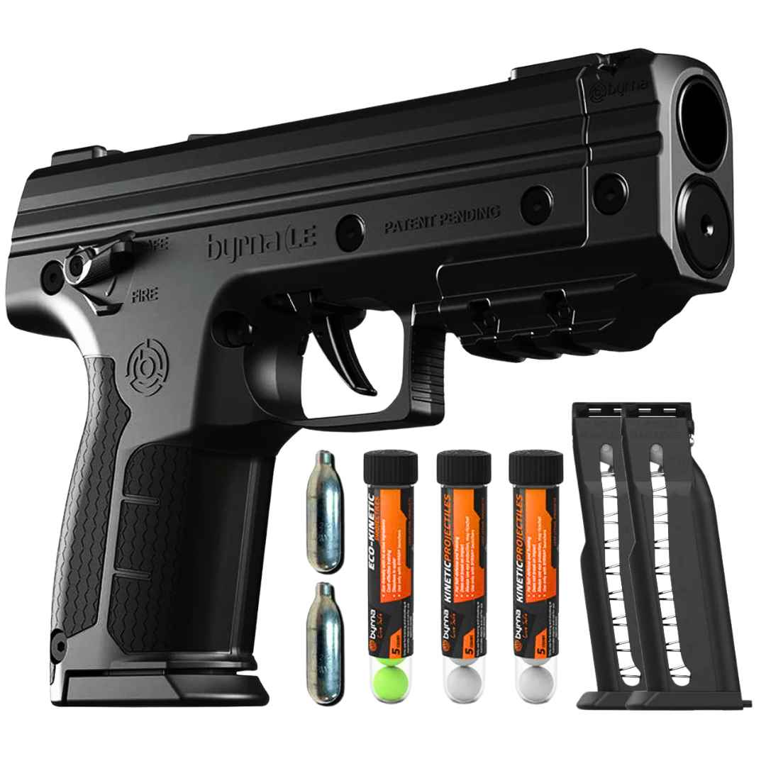 byrna_LE_model_kinetic_projectile_launcher_self_defense_black