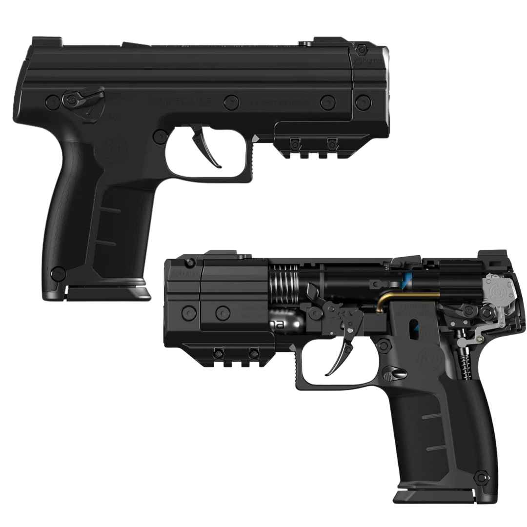 byrna_LE_model_kinetic_projectile_launcher_self_defense_black
