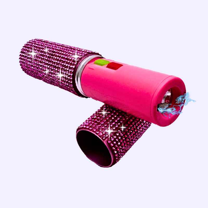 cheetah-pink-rhinestone-lipstic-stun-gun