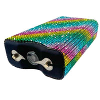 Thumbnail for defense-divas-rainbow-rhinestone-stun-gun-flashlight