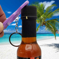 bottle opener feature defense-divas meowch cat self defense keychain 