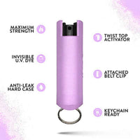 features-included-lavender-hard-case-pepper-spray-keychain-guard-dog