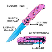 features-multi-color-pink-sprinkles-folding-serrated-knife