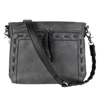 front-gray-skylar-conceal-carry-crossbody-handbag