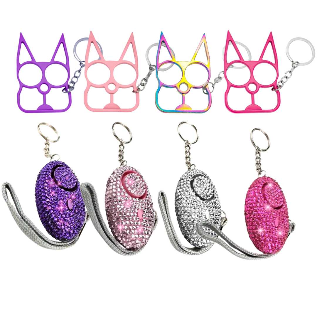 glam_shield_cat_bling_self_defense_keychain_set