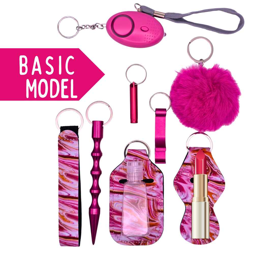 hot-pink-marble-self-defense-keychain-basic-model