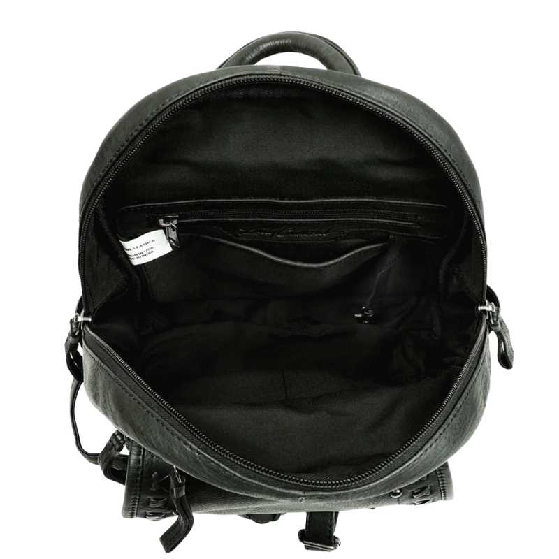 inside-view-pockets-daisy-black-leather-concealed-carry-backpack-edc-lockable-bag