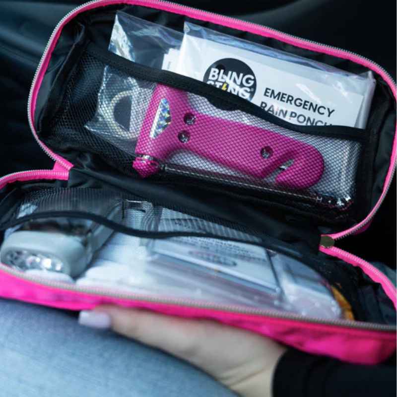 emergency rain plastic bag Auto Safety and First Aid Roadside Emergency Kit