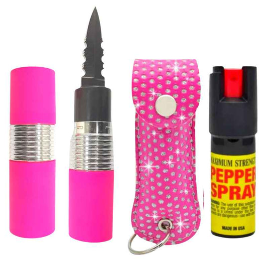 On Point Pink Self-Defense Keychain Set | Defense Divas®