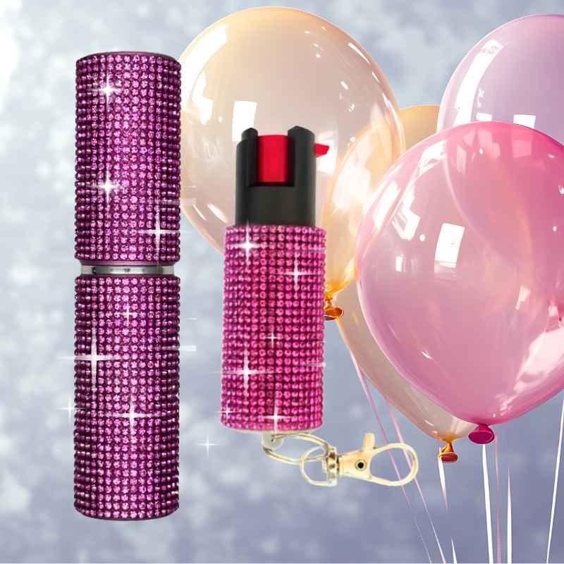 pink-bling-stun-gun-keychain-pepper-spray-kit
