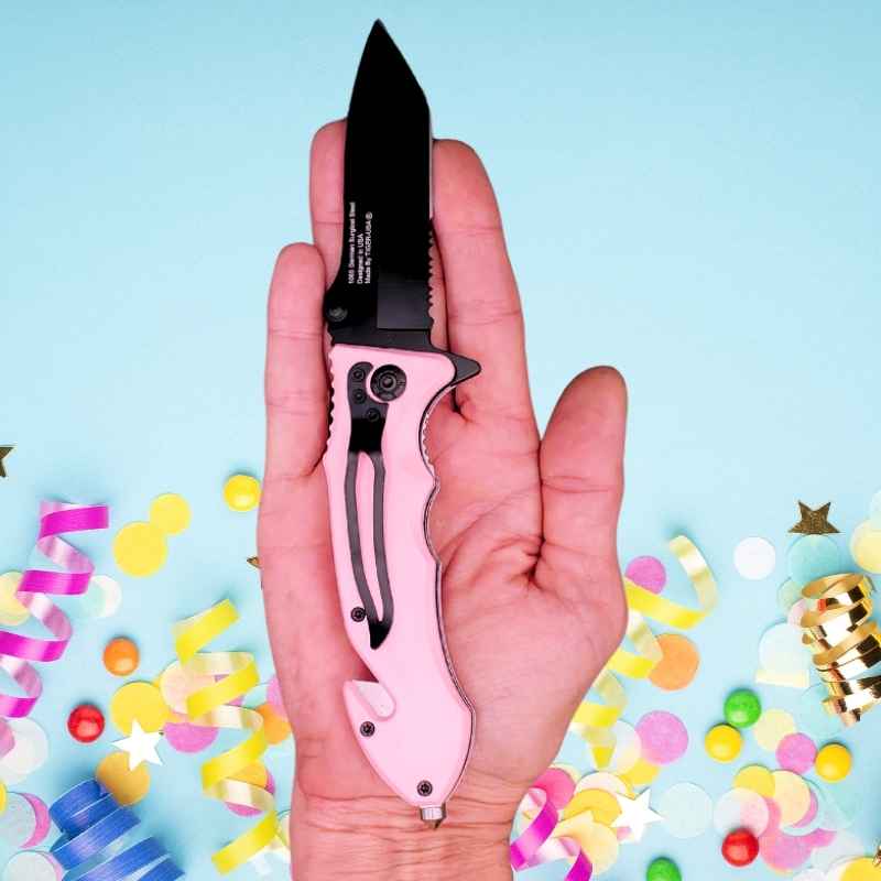 in-palm-pink-defense-knife-survival-auto-safety
