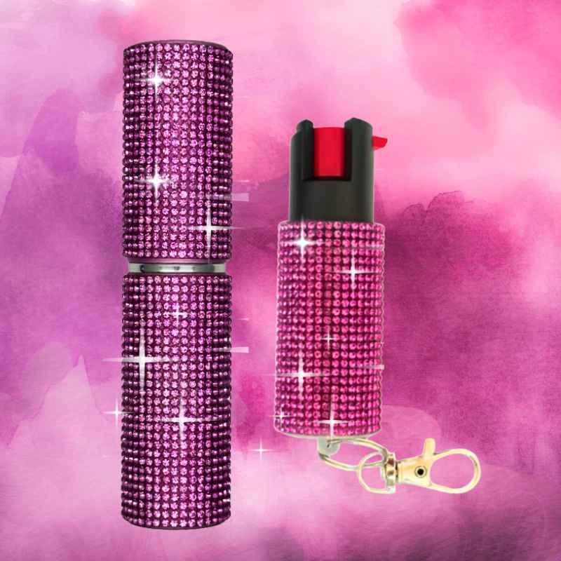 pink-rhinestone-bling-stun-gun-keychain-pepper-spray-kit