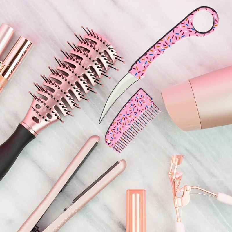 Secret Comb Hidden Blade Self-Defense Comb Knife | Defense Divas®