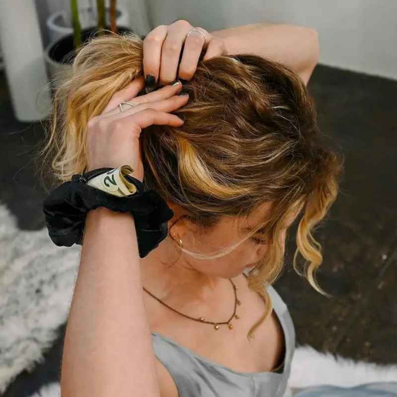 secret compartment scrunchie hair accessories