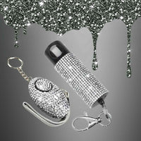 silver_bling_boss_rhinestone_self_defense_keychain_set