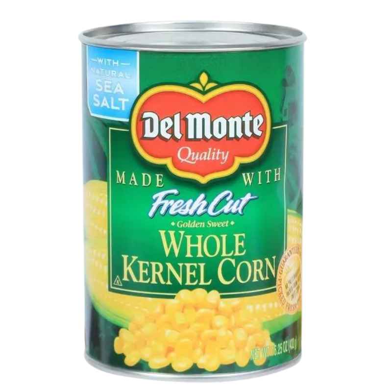 front view canned corn stash can vegetable diversion safe