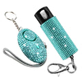 teal_bling_boss_rhinestone_self_defense_keychain_set