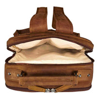 top-view-quinn-leather-ccw-backpack