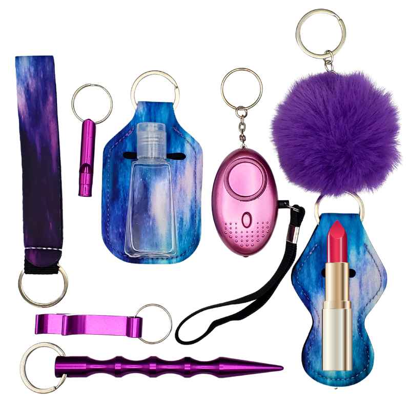 whats-included-basic-galaxy-fight-fobs-self-defense-keychain-set